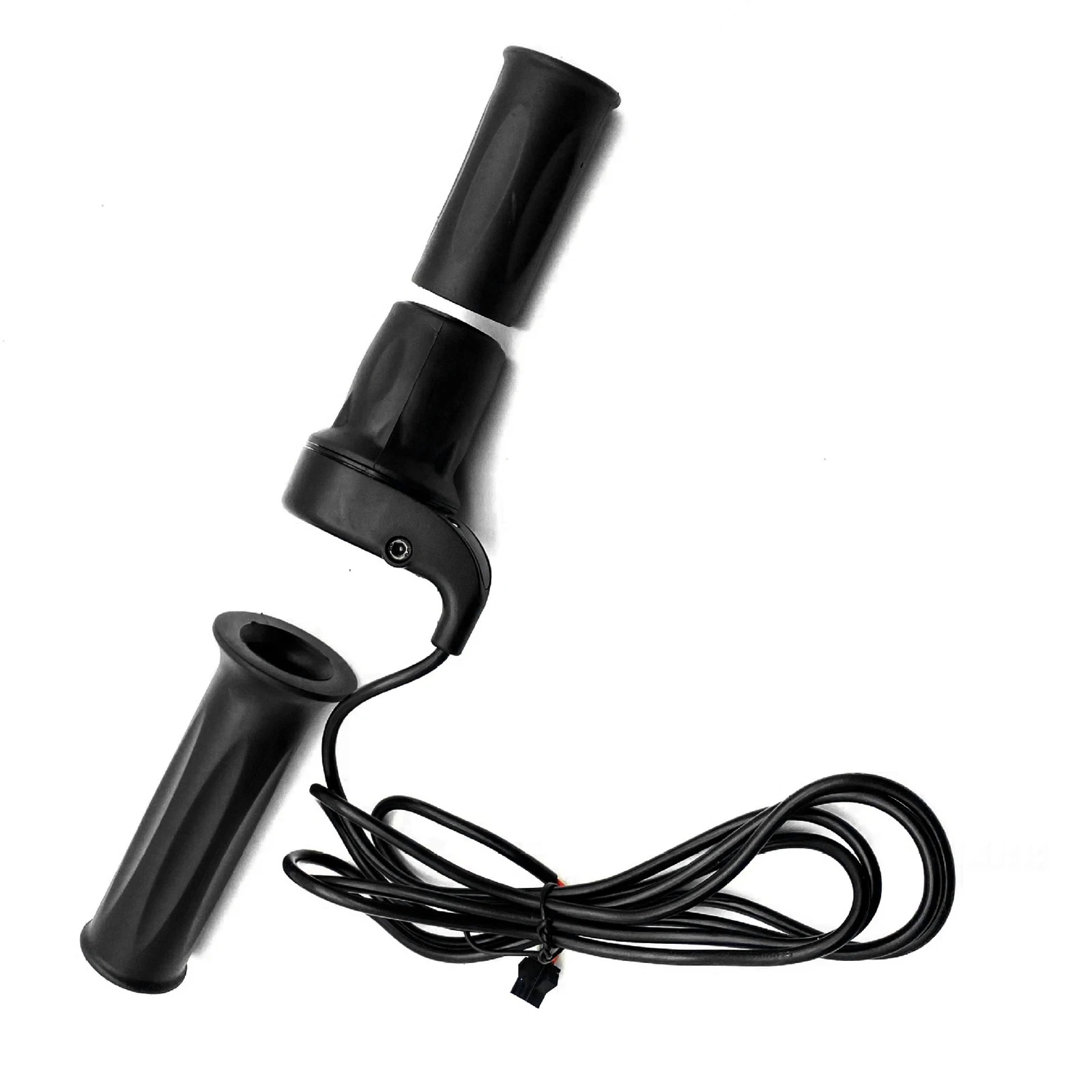 1 Stück E-Bike Halb-Drehgriff-Gashebel 24V/36V/48V/60V/72V Elektroroller Fahrrad-Gasgriff 3-Pin Stecker E-Bike Zubehör – Detail 4