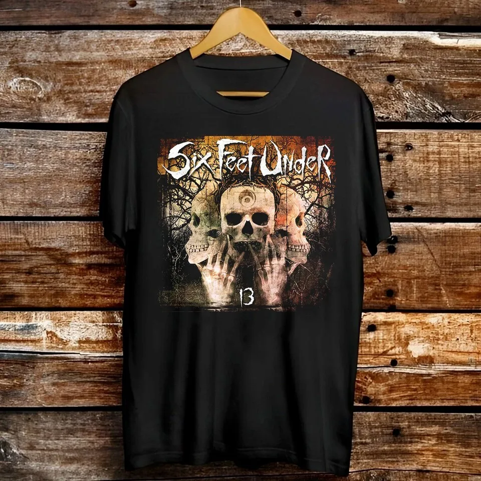 Six Feet Under Band 13 Album Unisex T Shirt Full Size S-5XL FH892