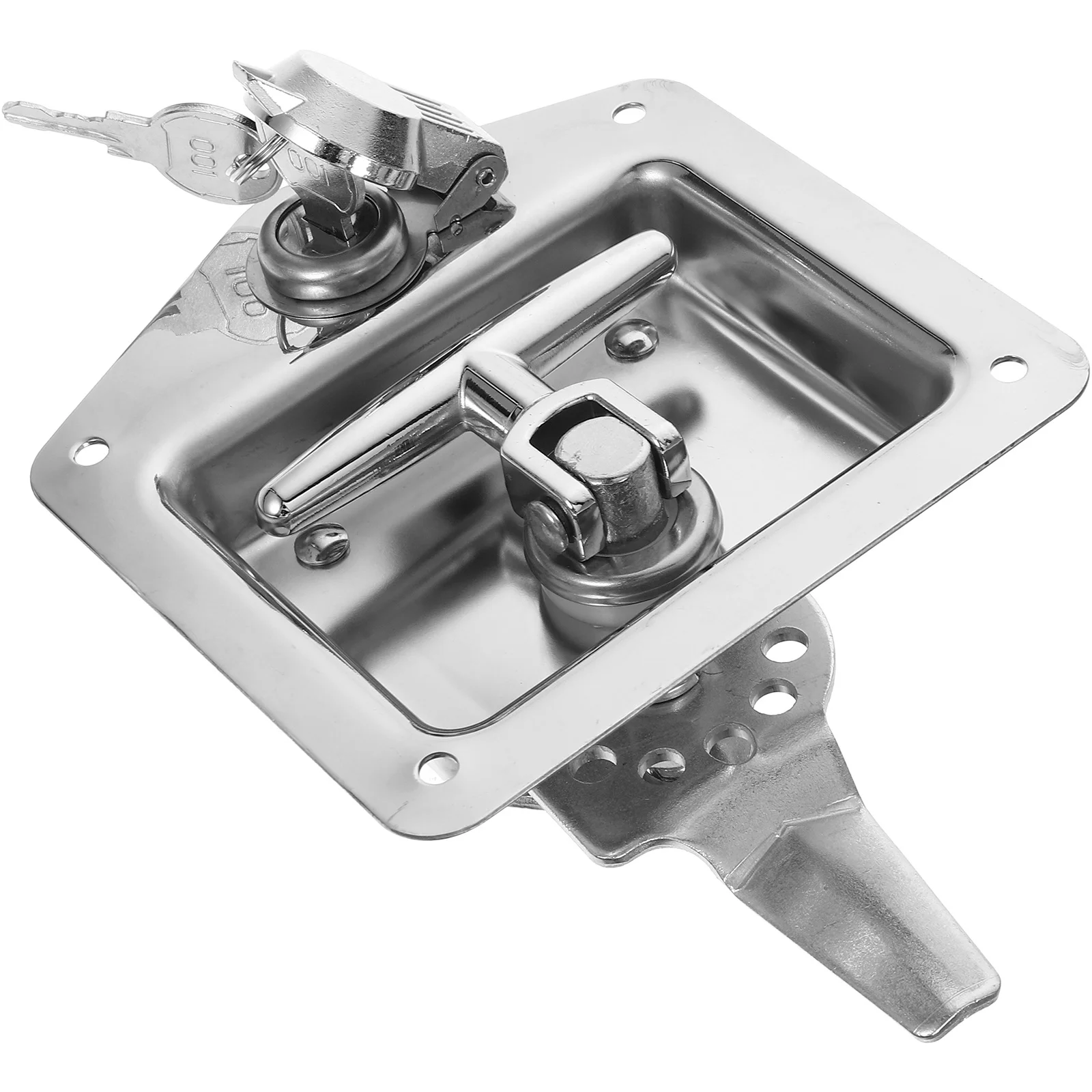 

Paddle Lock Box Latch Tool Box Lock for Truck Rv Trailer Utv Atv Zinc Alloy Cover Easy to Use Strong and Practical