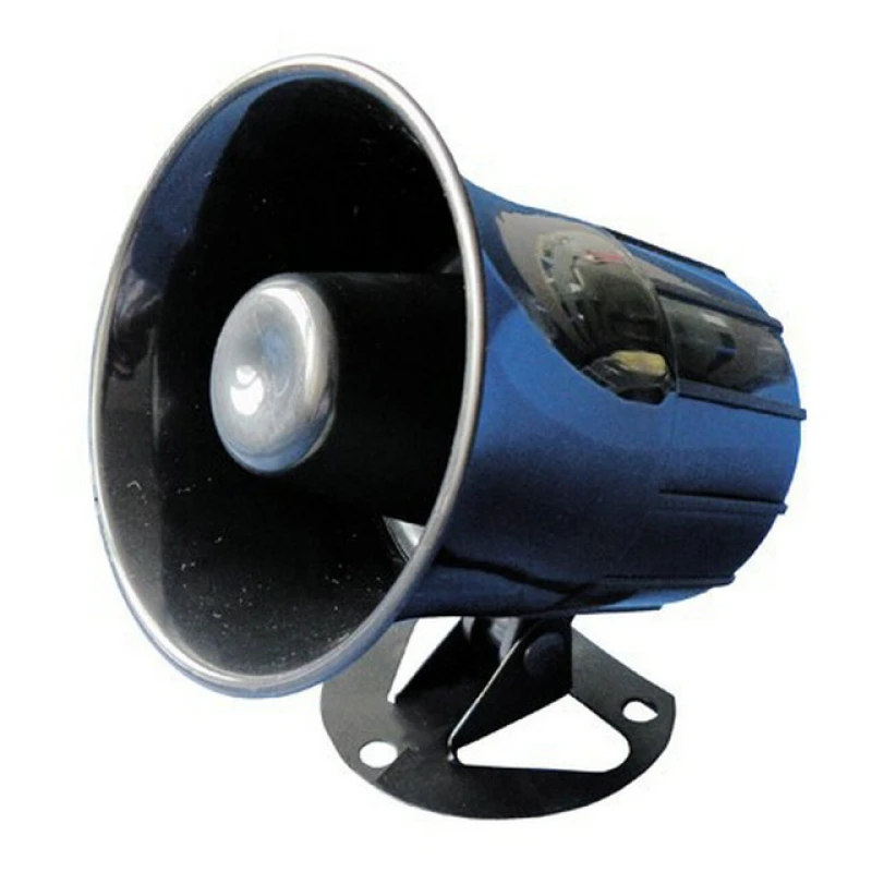 DC12V 15W Wired Alarm Siren Horn without Flash with Alarm Volume Reach 105 +/-3dB/lm