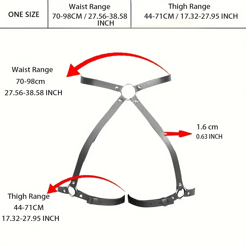 المرأة مثير الرباط حزام لربط الحيوانات الملابس الداخلية جوارب الجسم الساق تسخير الوثن المثيرة الهذيان السيف أحزمة القوطي ارتداءها