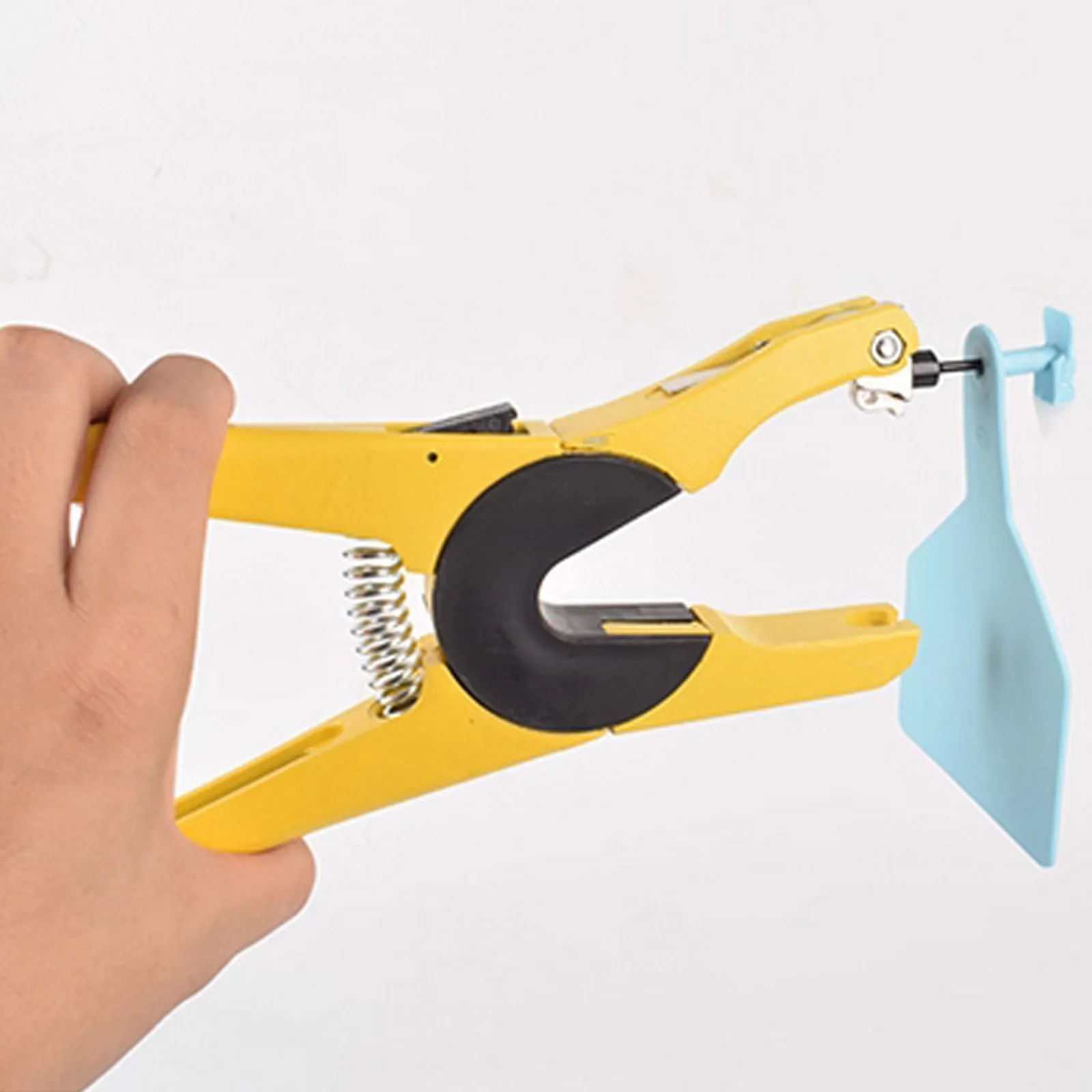 

Veterinary Ear Tag Pliers, Heavy Duty Livestock Ear Tagging Applicator for Pigs, Sows, Cattle, Sheep