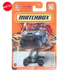 Original Mattel Matchbox Car 1/64 Metal Diecast 70 Years Polaris Ranger Vehicle Model Toys for Boys Collection Birthday Gift