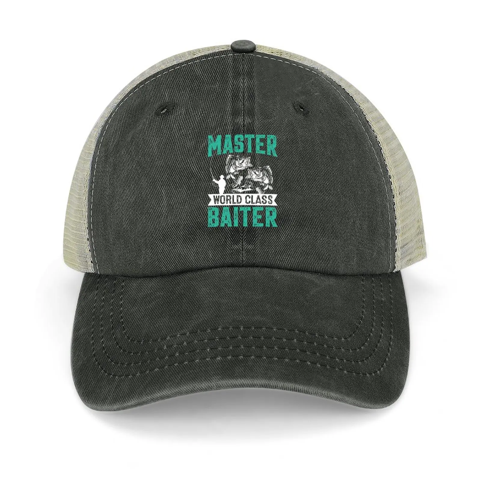 

World Class Master Baiter-funny fishing gift idea Baseball Cap Hood party Hat New In The Hat Beach Caps Women Men's