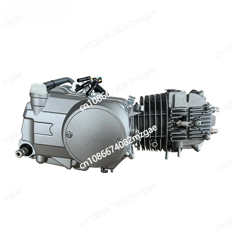 

Трехколесный мотоциклетный двигатель PowerMotor 125CC с изогнутой балкой и воздушным охлаждением, головка двигателя мотоцикла в сборе, горизонтальная