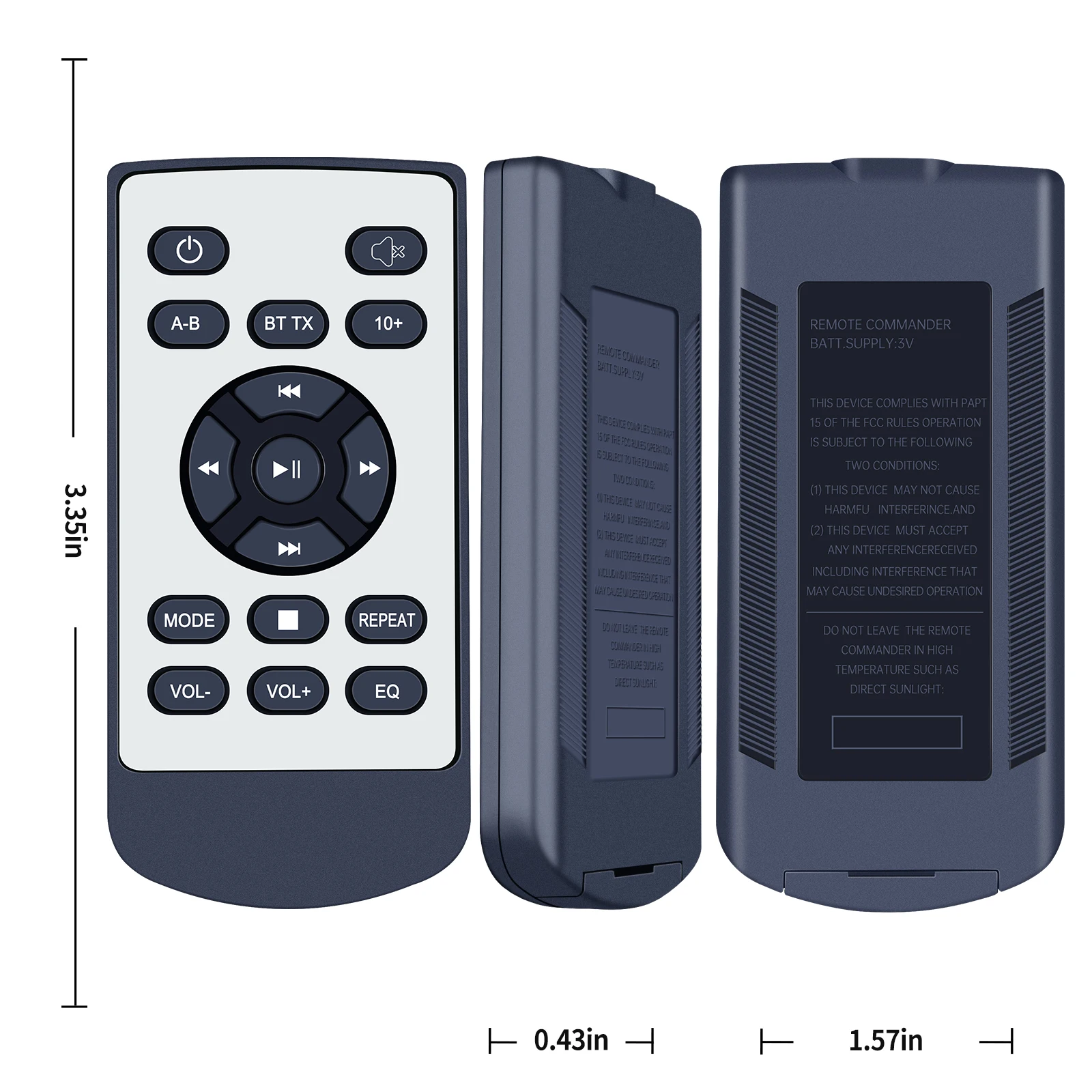 Nuovo telecomando per lettore CD portatile HOVOYNN HC030