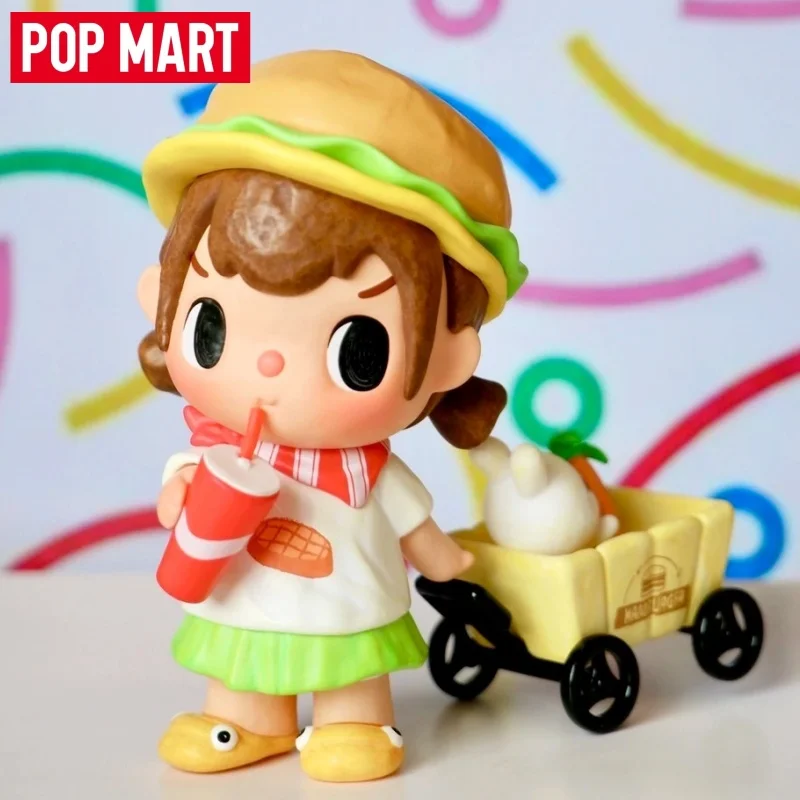 

POPMART After School Merodi Series 1 Blind Box Lovely Toy Collectible Figurine Desktop Ornament Mystery Box Girl Birthday Gift