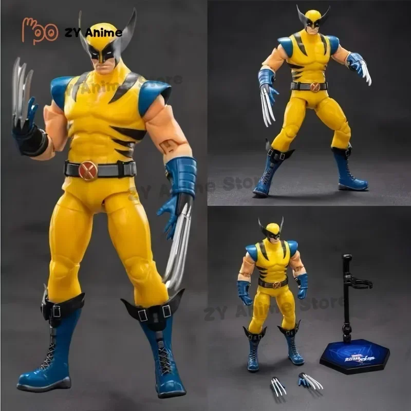 

Genuine ZD Deadpool and Wolverine Action Figure Toy Deadpool 3 Figure Marvel Superhero Doll PVC Model Doll Boy Gift