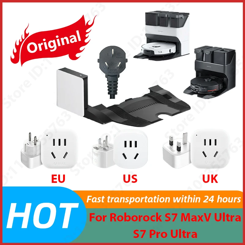 

Original For Roborock S7 MaxV Ultra S7 Pro Ultra Empty Wash Fill Dock Smart Dryer Module Spare Parts Mop Drying Accessories