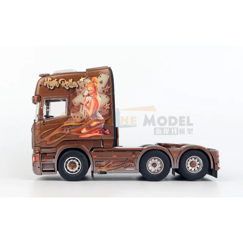 Tekno 1:50 Scale Diecast Alloy Cania Tractor Truck Toy Car Model Classic Nostalgia Adult Collection Souvenir Gift Static Display