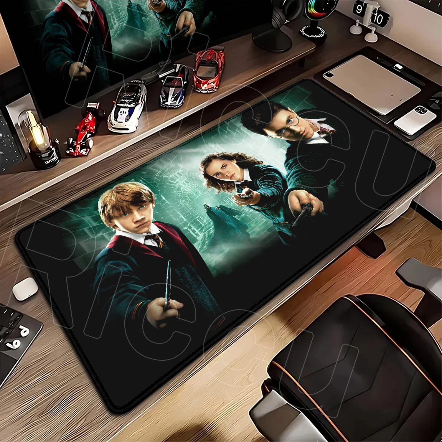 Harry Potter Mouse Pad Lock Edge Gaming Keyboard Mousepad Large Computer Gaming Rubber Art Table Pad Laptops Decoration Mausepad