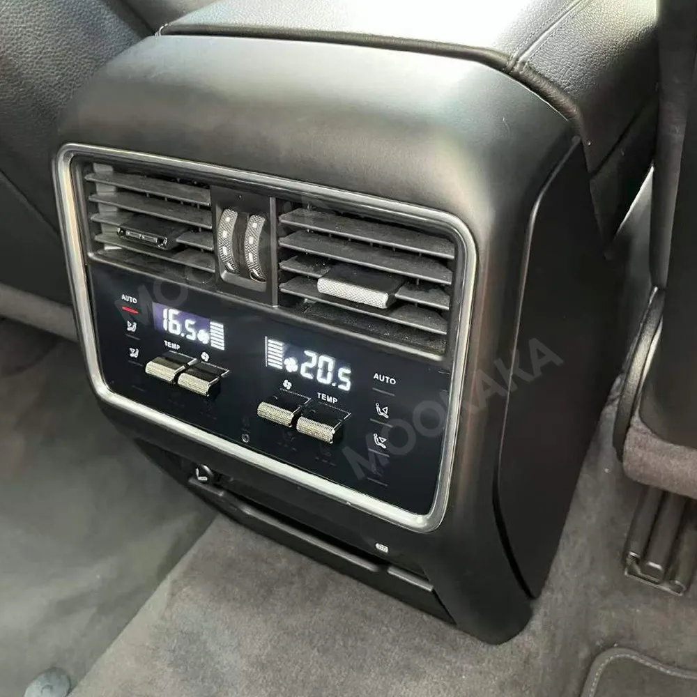 Rear AC Climate Control Panel For Porsche Cayenne 2010~2017 LCD Display Rear Seat Air Conditioning Touch Screen Replacement Part
