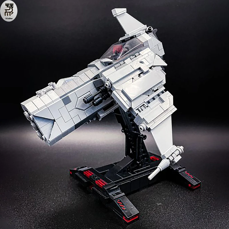 Technological Creativity 857PCS MOC Darth Mor\'s Space Fighter Building Blocks Puzzle Model Toy Brick Birthday Gift for Children