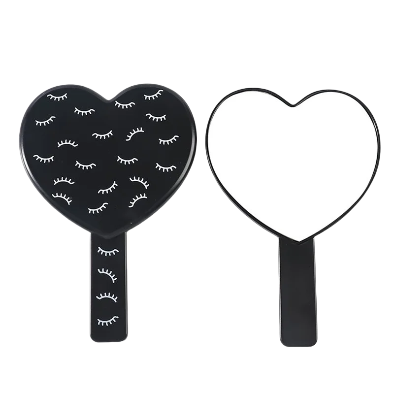 Hd galvanisierter Spiegel, Umweltschutzmaterialien, fühlt sich glatt an, handgehaltener Mini-einfacher tragbarer Schminkspiegel