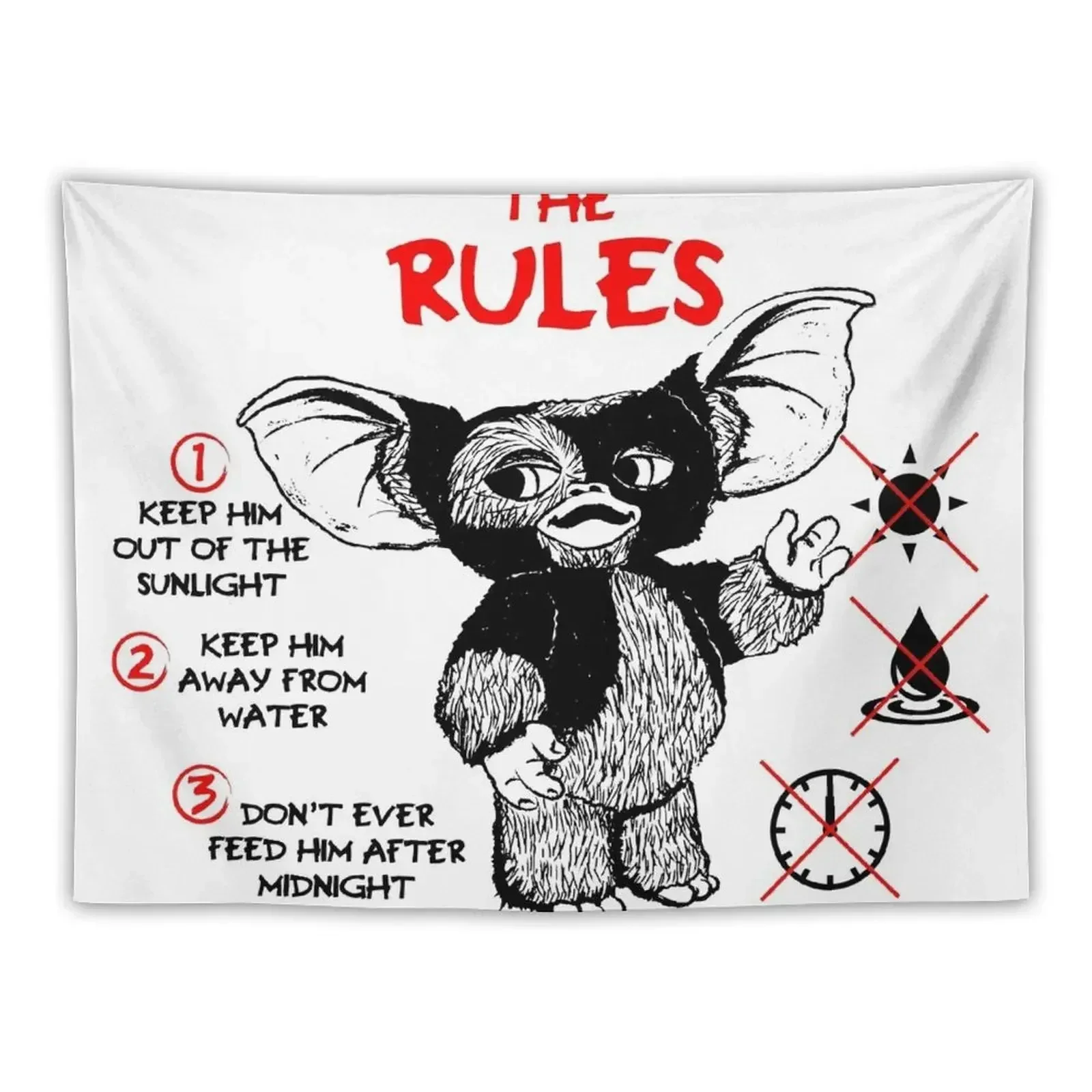 Gremlins Tapestry Home Decorations Room Decoration Accessories Tapestry