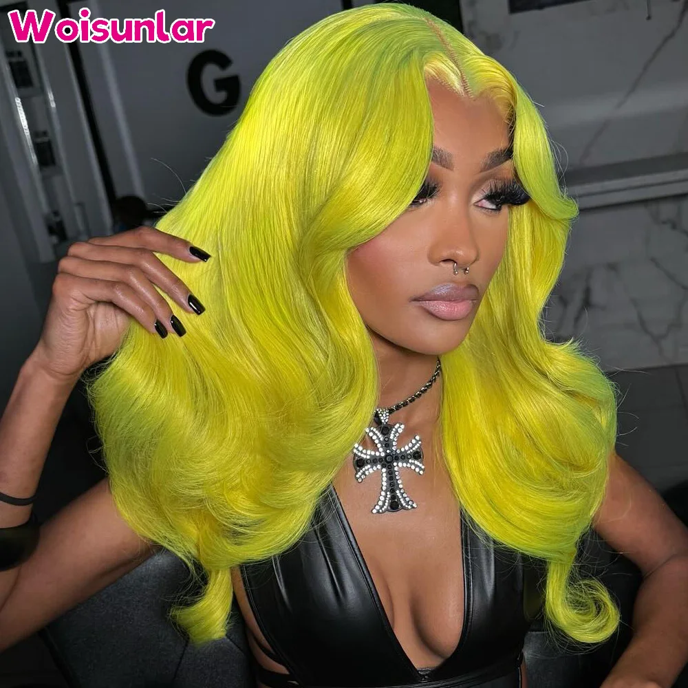 34 بوصة أصفر فاتح الدانتيل الباروكات الأمامية شعر الإنسان 13x4 13x6 الدانتيل الشفاف الجسم موجة 200% النساء السود شعر طبيعي شعر مستعار #1