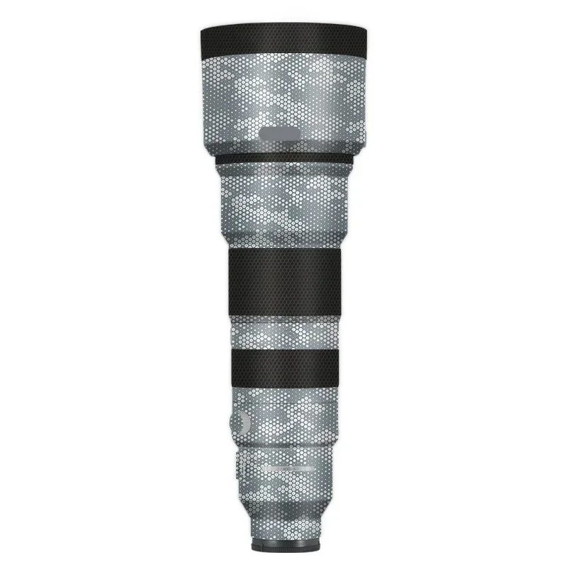 Fgzefort Maßgeschneiderter Aufkleber für Sony FE 400–800 mm F/6,3–8 G OSS SEL 400800 G Aufkleber Skin Kameraobjektiv Vinyl Wrap Film Mantel 400-800 F6.3-8 9