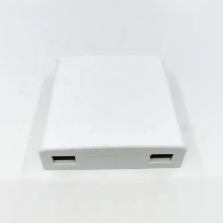 YY 86 Type 2 Core fiber terminal mini box Ftth Roset Sc Fiber Optic Wall  fiber access terminal box