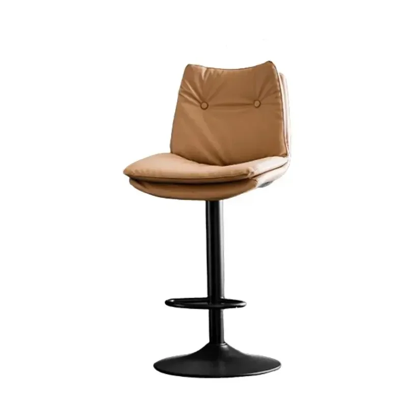 Adjustable high kitchen stools Modern Swivel Counter Dining Bar Chairs reception Furniture