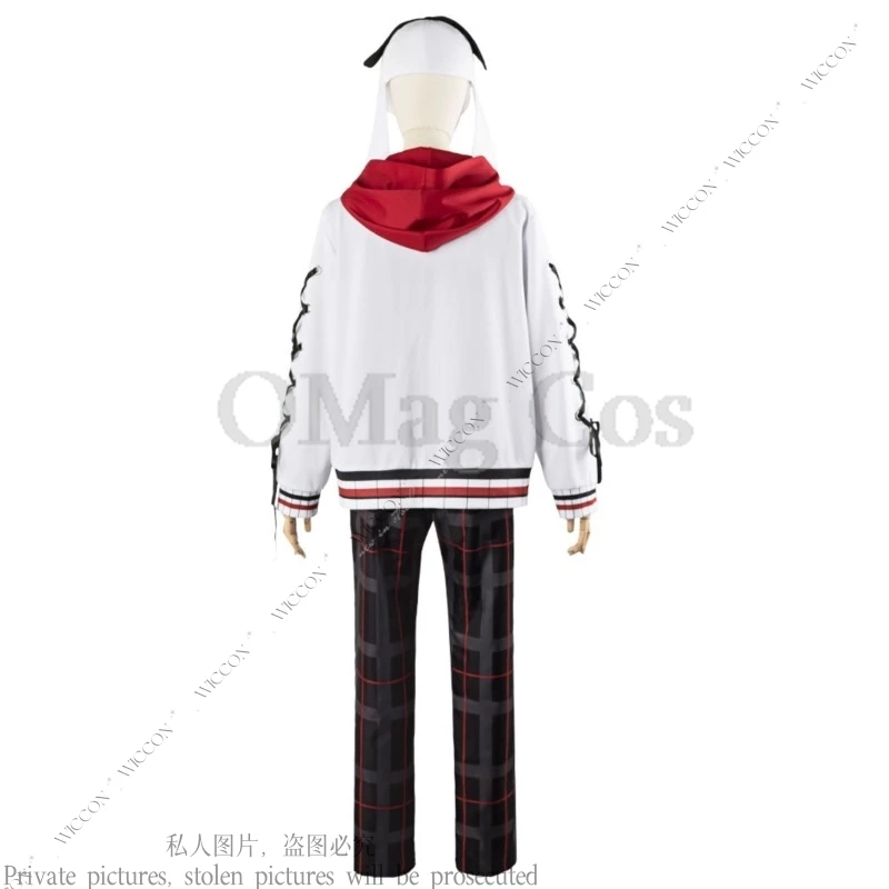 Aoyagi Toya Cosplay Costume Wig Game Project Sekai Colorful Stage PJSK Vivid BAD SQUAD Daily Outfit Woman Man Party Halloween