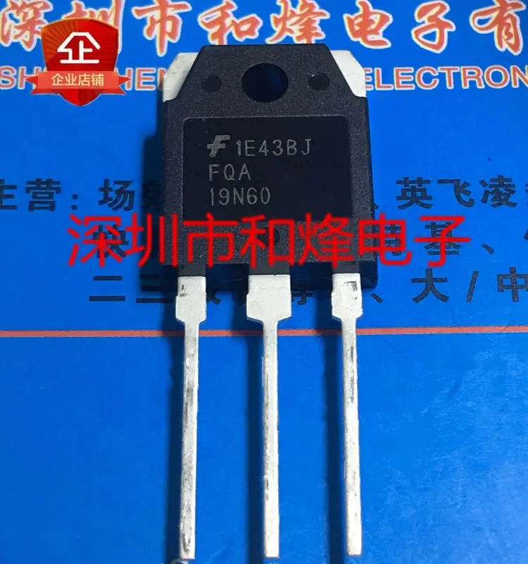 

5 шт./лот FQA19N60 TO-3P 600 В 19 А