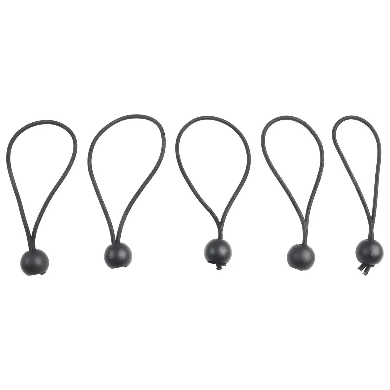 Hot！30pcs/set Hiking Tent Accessories Ball Elastic Tarpaulin Tied Rope 15cm Tensioner Tie Accessory For Outdoor Tent Camping