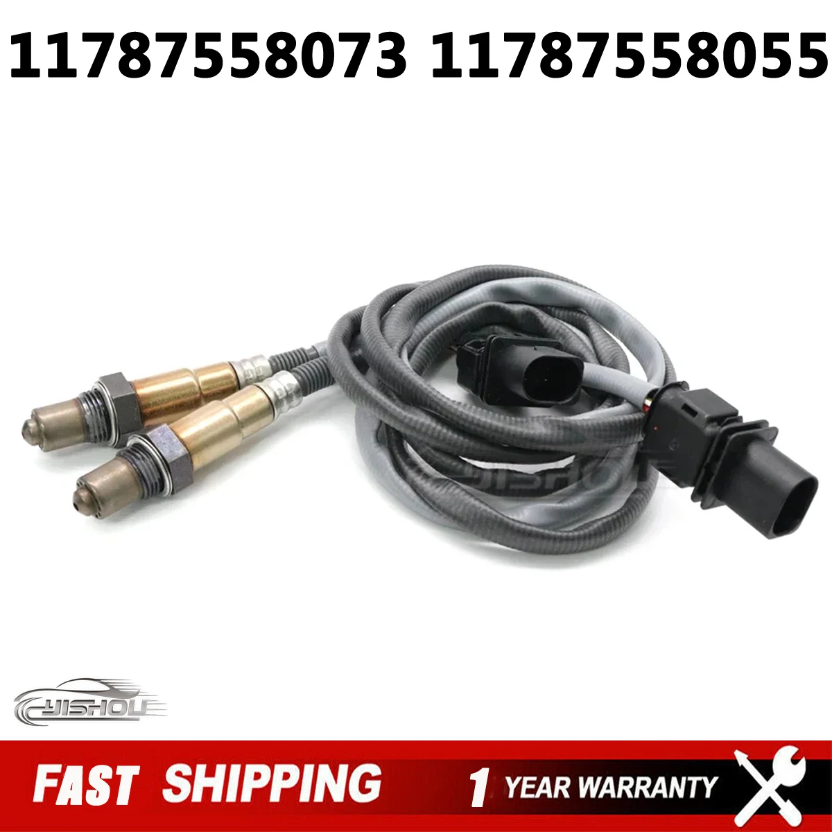 

11787558055 11787558073 Lambda O2 Oxygen Sensor For BMW 3 5 6 7 X1 130i 125i 323i 325i 523i 528i 530i Cyl 1-3 4-6 Upstream