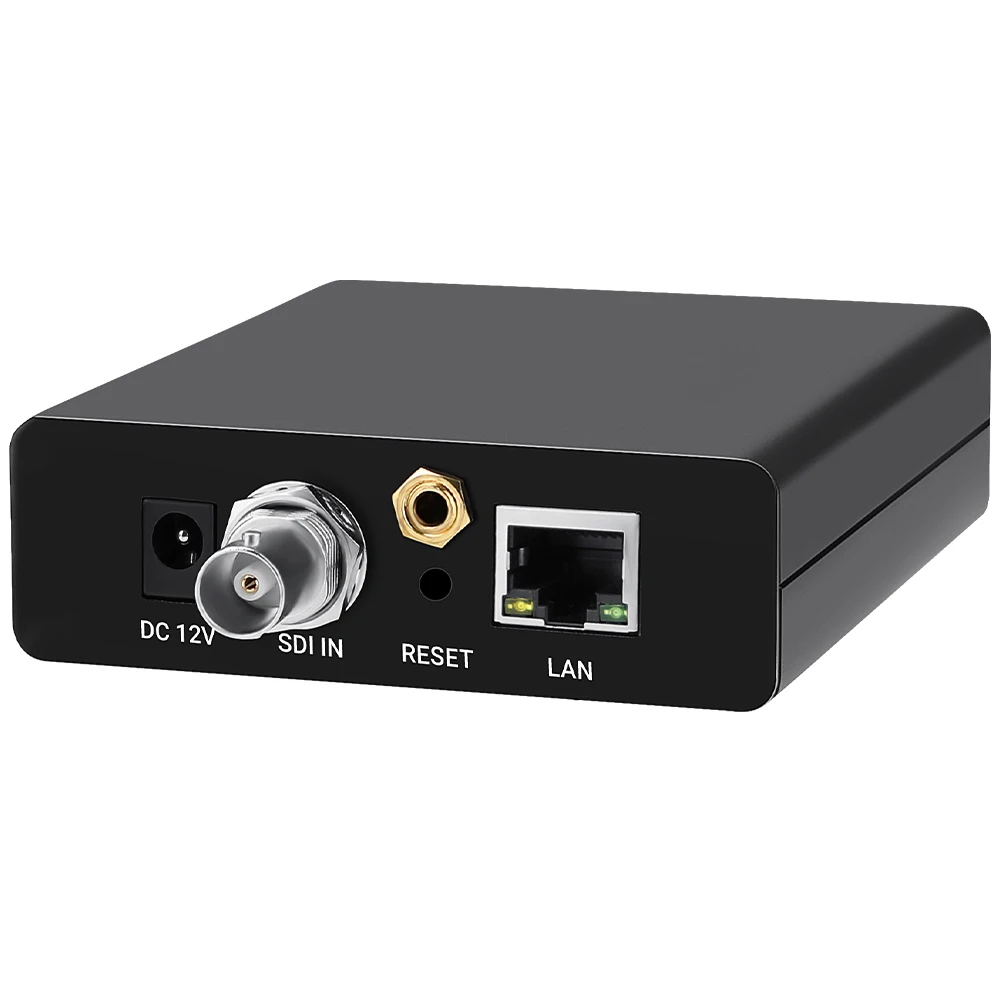 Imagem -02 - Hevc H.265 H.264 Hdmi Sdi para Ndi Srt Rtmp Rmtps ip Vídeo Streaming Codificador Conversor de Transmissão ao Vivo Servidor