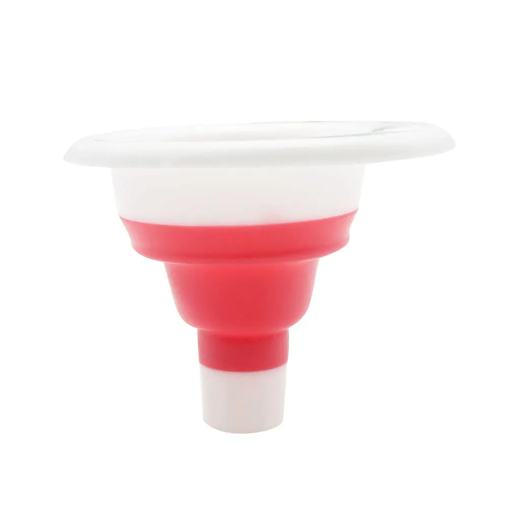 10Pcs Silicone Telescopic Funnel Set – Foldable, Collapsible & Flexible for Oil, Liquids, Cooking & Kitchen Use