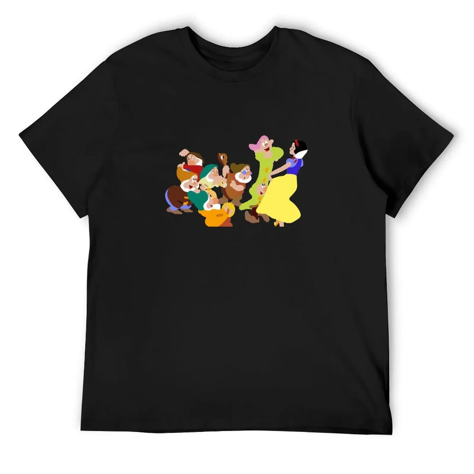 

Snow White T-Shirt street wear graphic t shirt vintage cute clothes men workout shirt