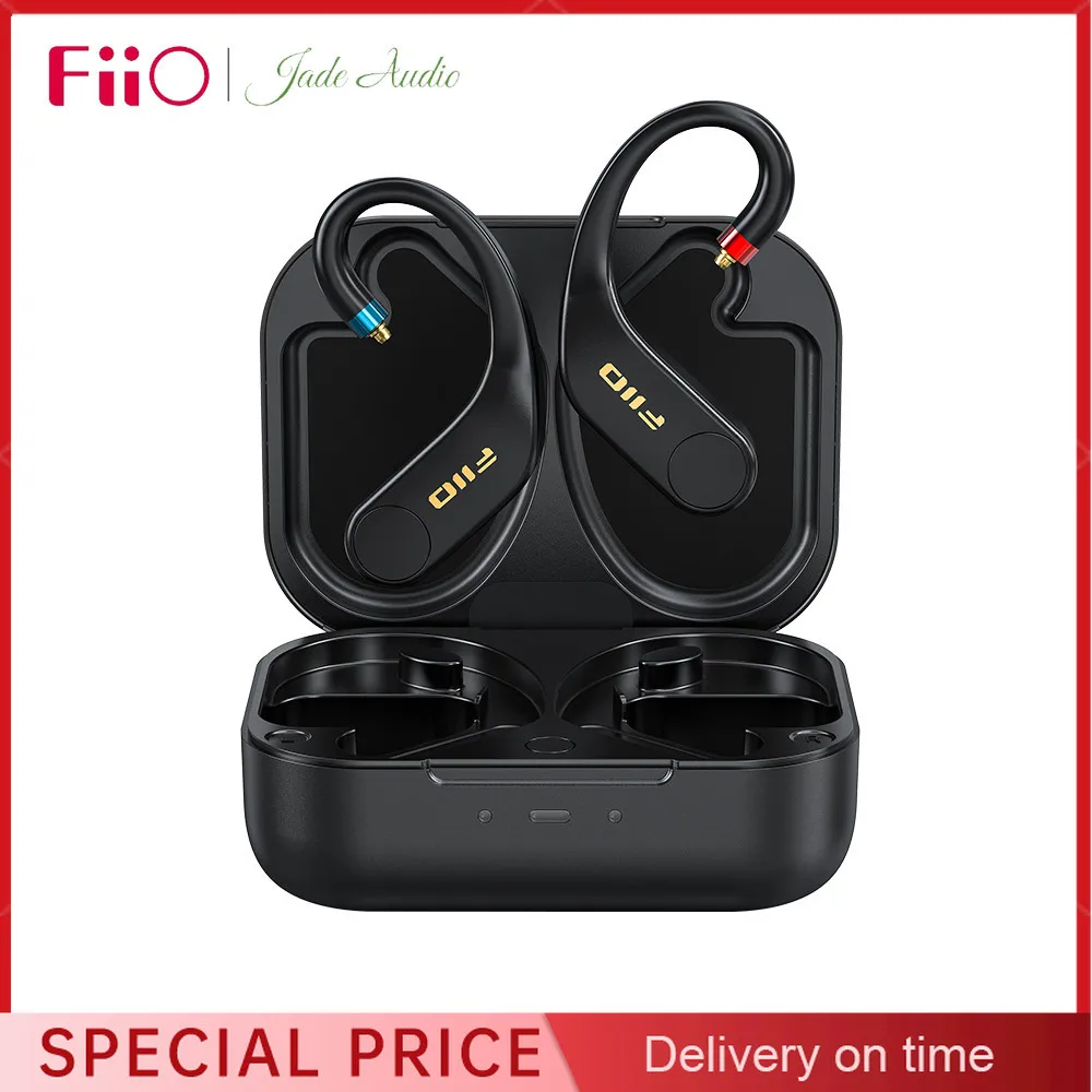 FiiO UTWS5 2025 True Wireless Bluetooth Earbuds Hook Headphone Amp for IEMs Hi-Res 96kHz/24bit LDAC MMCX/0.78 2pins