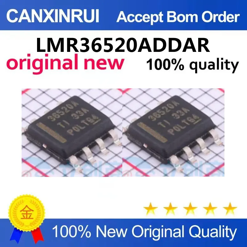 (5-100piezas)LMR36520ADDAR silk screen 36520A SOP-8 brand original synchronous buck converter chip
