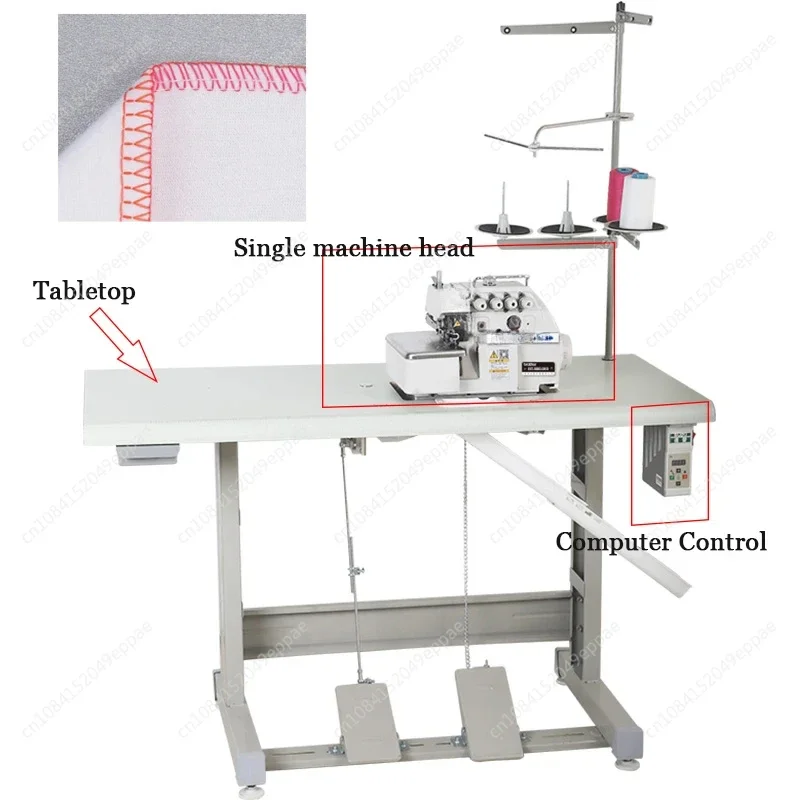 Super High Speed Overlock Sewing Machine,direct Drive Sewing Machine 3/4/5line Overedge Sewing Machine