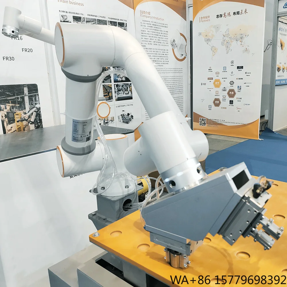 HWINT High Performance Smart Control 6 Axis Welding Robot Arm for TIG Welding Metal Cabinet Assembly and Material Transfer