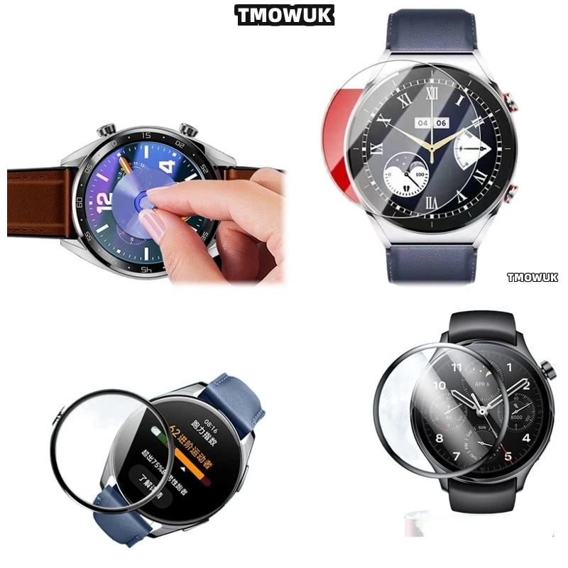 

For Xiaomi Watch S1 S3 Pro S4 Sport High - Transparency Tempered Glass Screen Protector: HD Anti - Scratch 9H Hardness Ultra