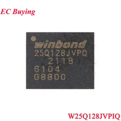 20Pcs/1pc W25Q128JVPIQ 25Q128JVPQ W25Q128JV 25Q128JVPIQ W25Q128JVPQ WSON-8 3V 128M-bit Serial Flash Memory Chip IC