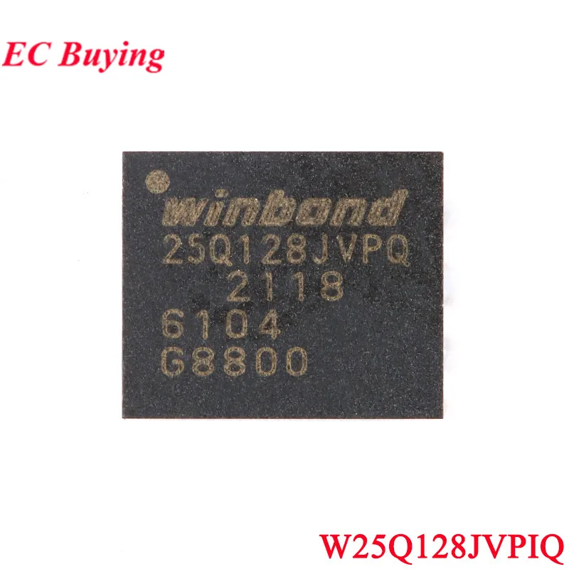 20Pcs/1pc W25Q128JVPIQ 25Q128JVPQ W25Q128JV 25Q128JVPIQ W25Q128JVPQ WSON-8 3V 128M-bit Serial Flash Memory Chip IC