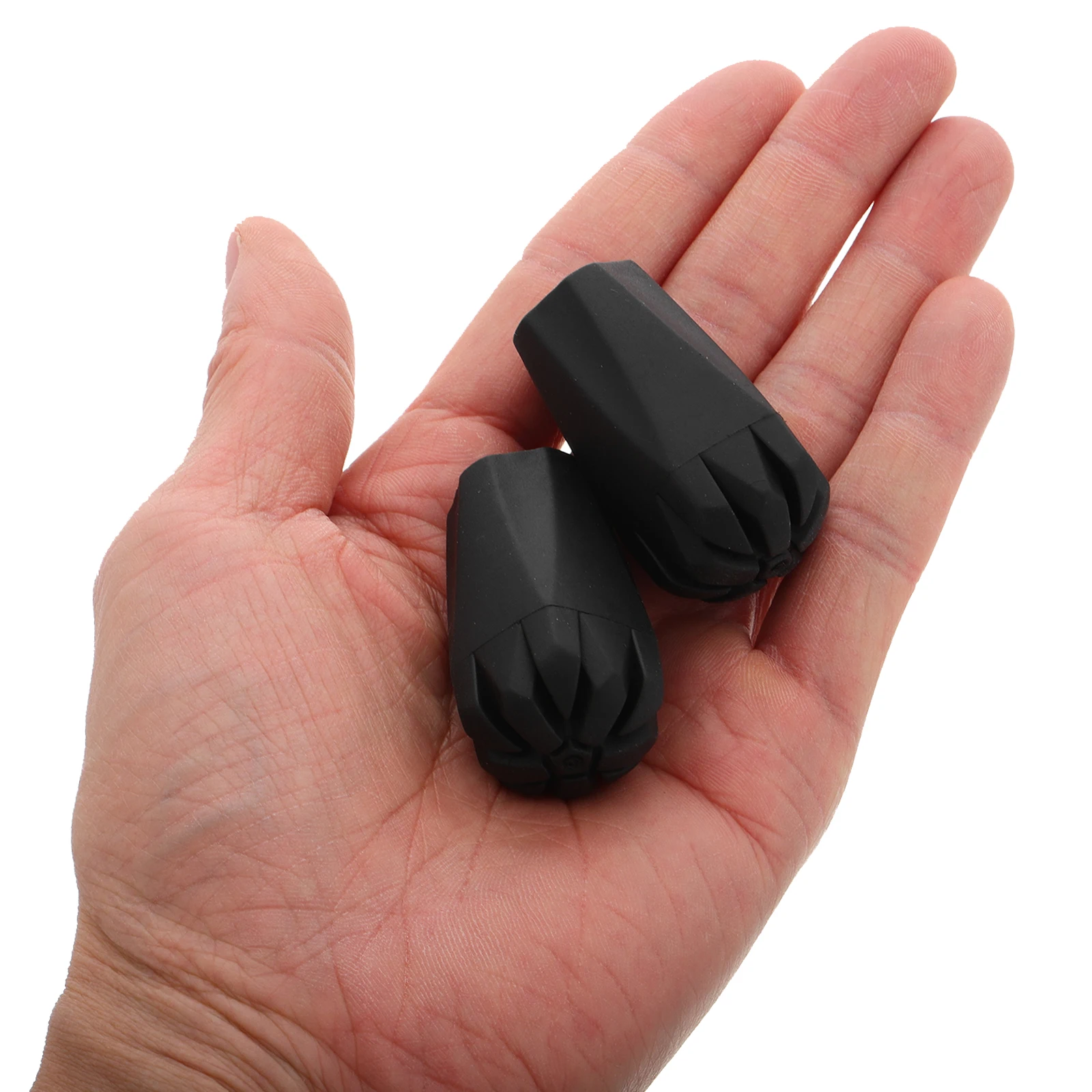 

10 Pcs Trekking Pole Rubber Tips Durable AntiSlip Walking Stick Cane Feet Covers End Caps Hiking Protector