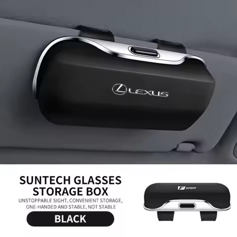 Lexus F SPORT CT ES GS NX IS250 IS200 CT200h GS300 grill Logo Key Cover Accessories Car Visor Sunglasses Glasses Case Clip Box