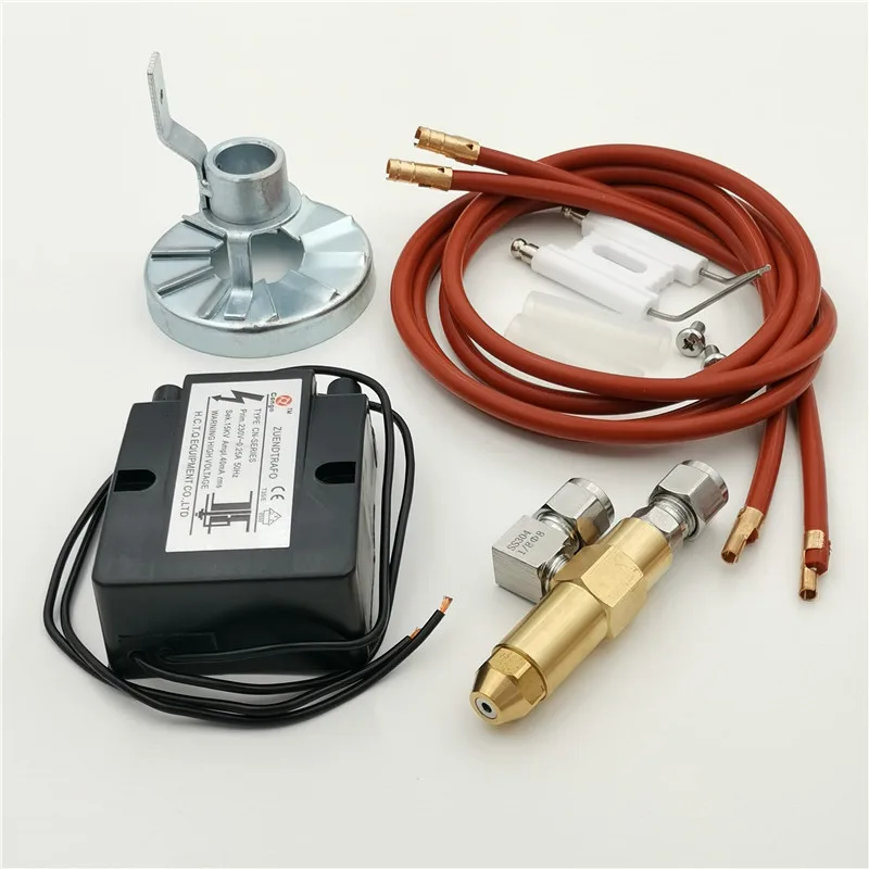 Waste Oil Burner Nozzle Boiler Combustion Igniter Diesel Heater Siphon High Voltage Pulse Transformer 15KV Gas Stove Ignitor