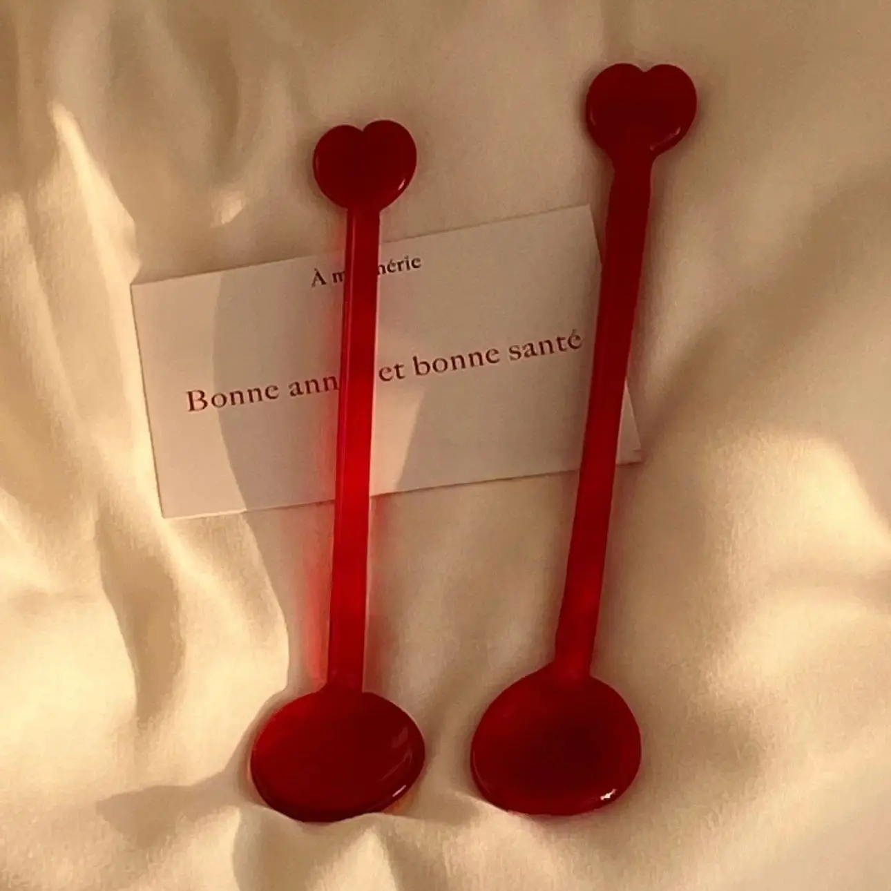 Calla Lily Animals Cartoon Bear Glass Spoon Dessert Spoon Coffee Glass Stir Spoon  Long Handle Spoon Yogurt Spoon