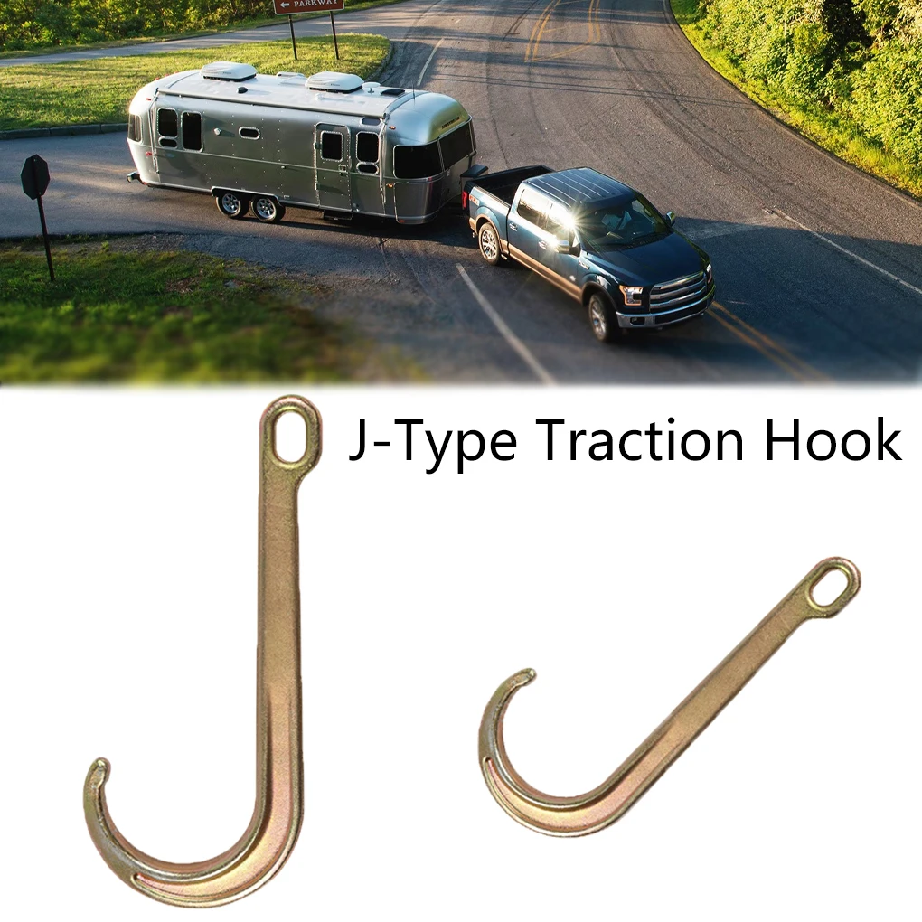 

Universal Tow Truck Hook Long Handle Wrecker J Shaped Traction Hooks Automotive Automobile Repair Upgrade Modified Accessories