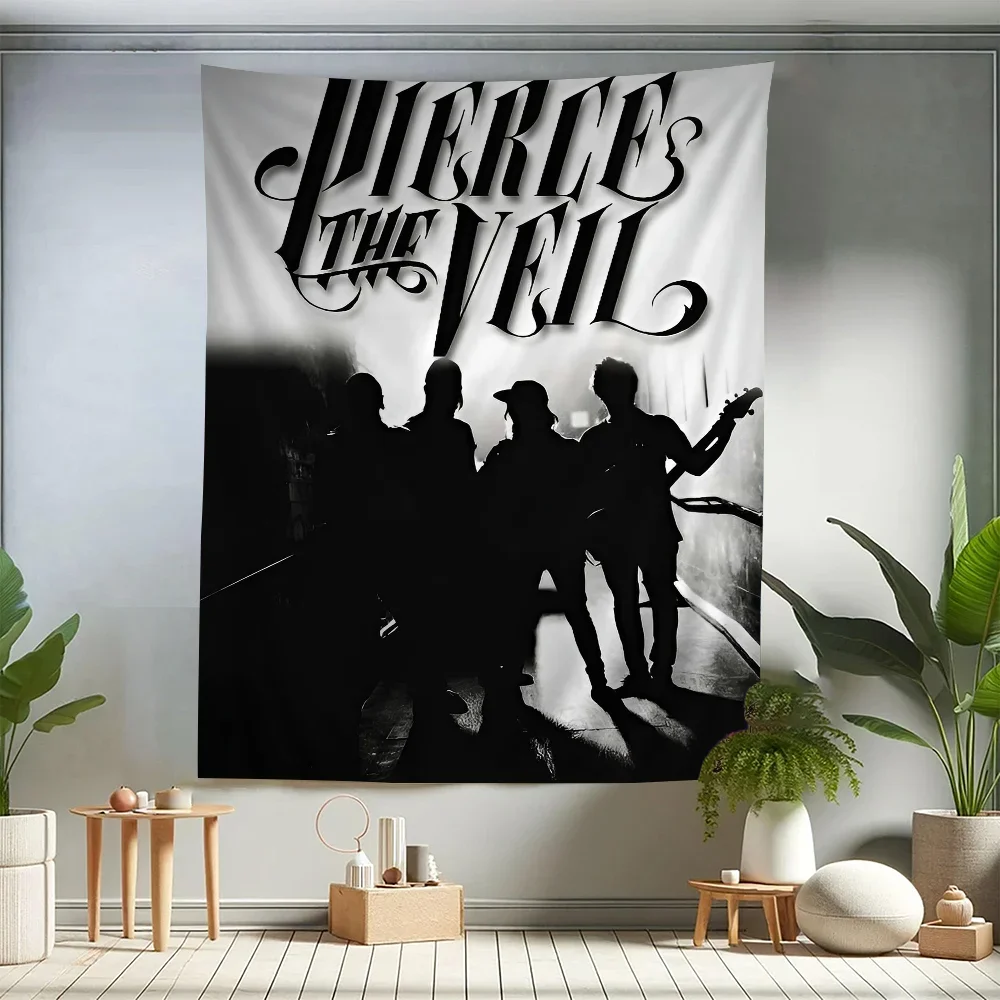 

Pierce The Veil Band Collide With The Sky Chart Tapestry Art Science Fiction Room Home Decor Cheap Hippie Wall Hanging