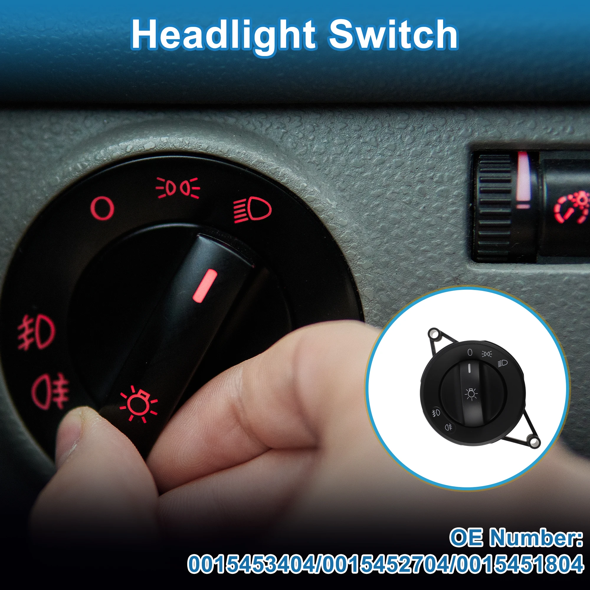 

Переключатель фар UXCELL для грузовика Mercedes-Benz Axor второго поколения, артикул 0015453404