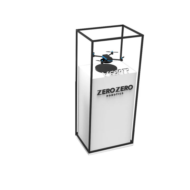 New Trend Watch Magnetic Levitation Floating Acrylic Metal Display Stand Custom Logo For Advertising Sales Promotion