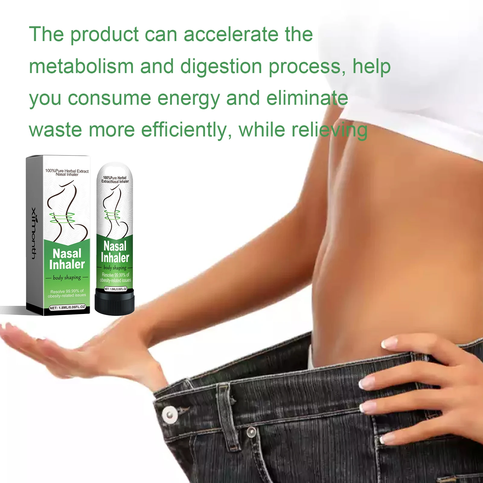 Herbal nasal suction stick Herbal formula is gentle and skin-friendly, convenient for daily care, light and nourishing the body