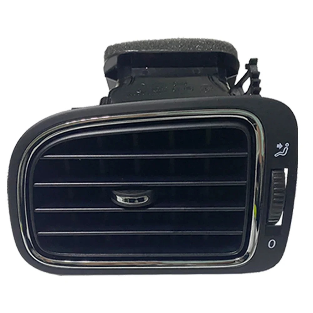 2PCS Matt Black Left Right Chrome Dashboard AC Air Vent Grill For VW Polo 5 MK5 6R Sedan Vento 2009-2013 6R0819703 6R0819704