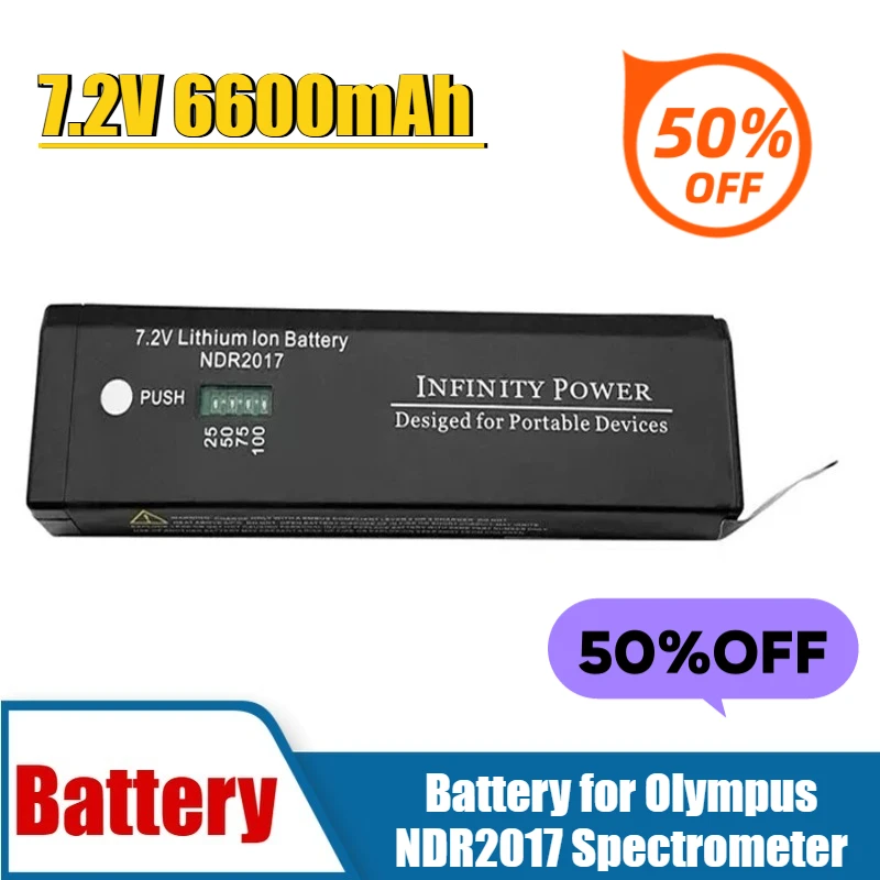 

7.2V 6600mAh Battery for Olympus NDR2017 Spectrometer