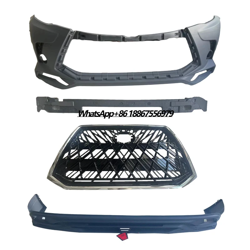 

PP Body Kits for High Lander 2015 2016 2017 Upgrade Lexus Style Front Fcelift Bumper Guard for High Lander