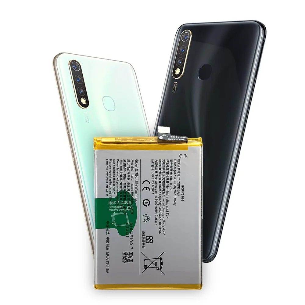 New B-H9 Battery For VIVO Y19 (new) 1915 Mobile Phone Battery Phone Board Built-in 5000mAh Large-capacity Lithium Batteries